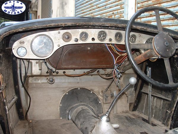 Alvis interiors before
