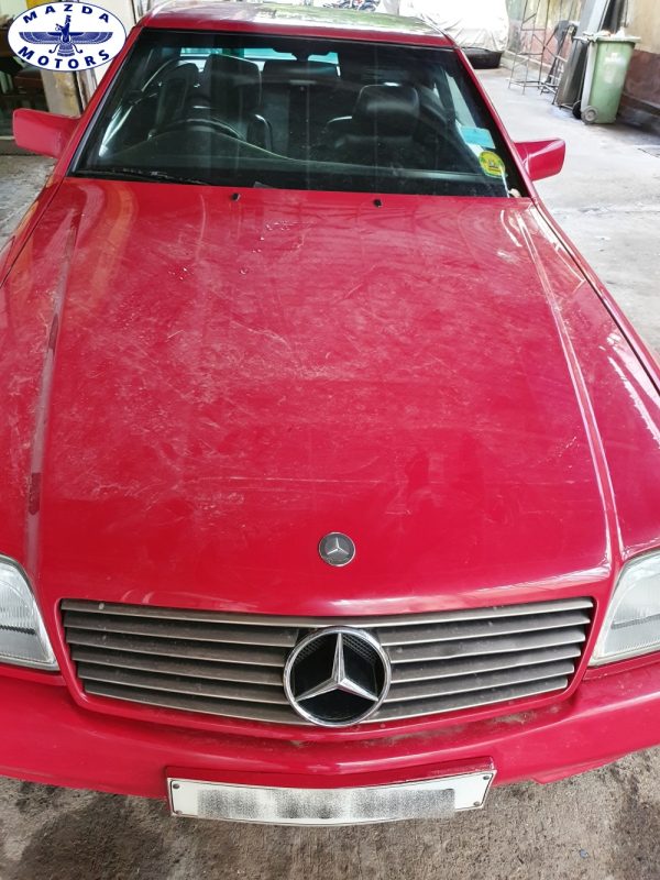 SL bonnet before
