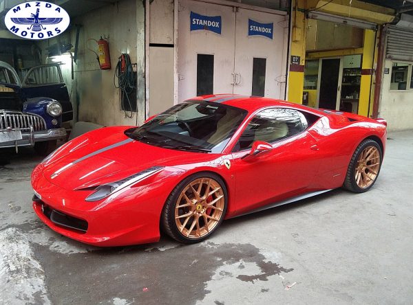 F458 front paint