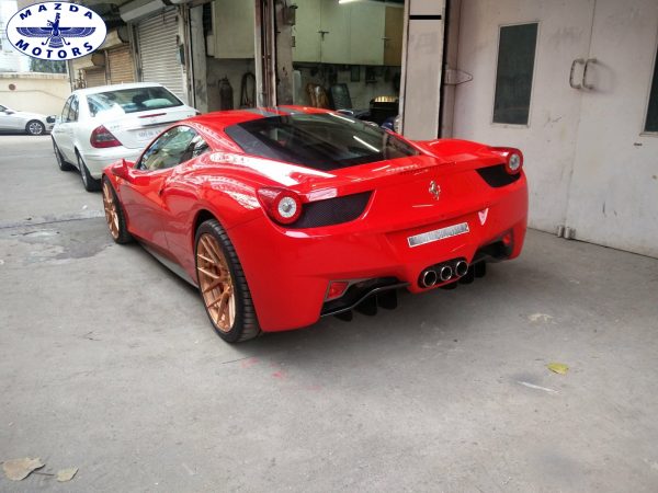 F458 rear paint