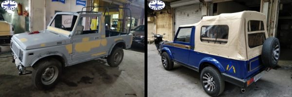 Jeep BA paint